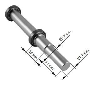 Pin adapterbolt for enkeltarmsstativ ConStands Single egnet for Ducati 25,7-21,7mm