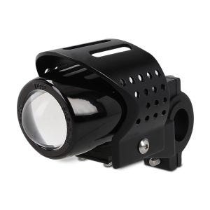 Motorrad Zusatzscheinwerfer Halogen S1 Lumitecs einzeln mit E-Zulassung_1