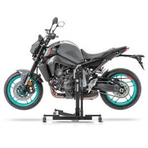 Manøvreringshjelp egnet for Yamaha MT-09 / SP 21-24 svart - for garasje, sidestativ og hovedstativ, 300 kg