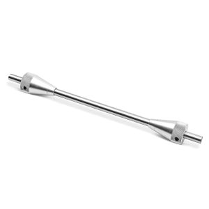 Motorsykkel balanseaksel 19mm med klemkegler / kjegle ConStands egnet for balansering av enhet aksel / aksel