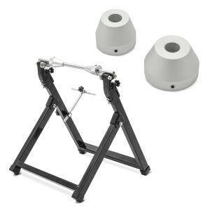 Adapter / balanseringsadapter egnet for KTM og for BMW dekk for hjulbalanse + Hjulbalanser ConStands WU-2 Dekkbalanser svart