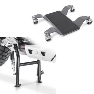 Hauptständer + Rangierhilfe für Moto Guzzi V85 TT 19-20 Constands Rangierplatte_0
