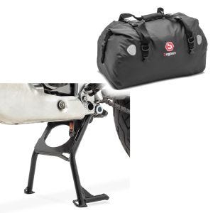 Set Hauptständer ConStands und Hecktasche Bagtecs XF60 für Honda Africa Twin XRV 750 93-03_1