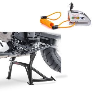 Set Hauptständer ConStands und Bremsscheibenschloss Alarm mit Erinnerungskabel Tourtecs für Suzuki V-Strom 1000 14-19, 1000 XT 14-19_1