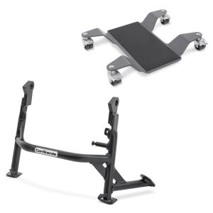 Hauptständer + Rangierhilfe für BMW F 800 R 09-19 Constands Rangierplatte_0