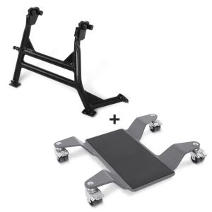 Hauptständer + Rangierhilfe für Honda Hornet 900 02-05 Constands Rangierplatte_0
