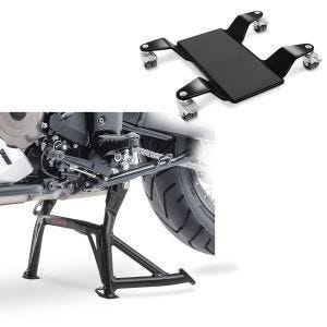 Hauptständer + Rangierhilfe für Suzuki V-Strom 1000 14-19, 1000 XT 14-19 Constands Rangierplatte schwarz_0