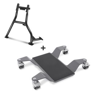 Hauptständer + Rangierhilfe für BMW G 310 GS 17-20 Constands Rangierplatte_0