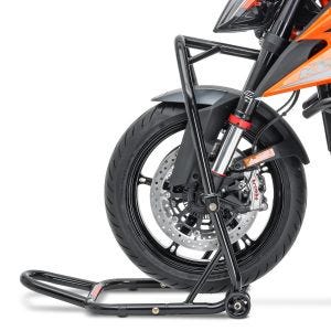 Hodeløftstativ Constands Classic 5 PIN-motorsykkel Front Paddock Stativ svart DPLU