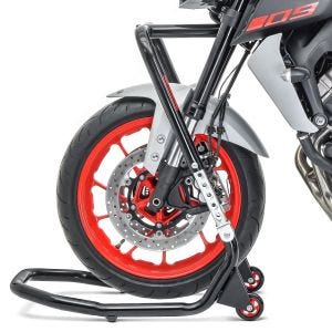 Styrehodestativ monteringsstativ egnet for Yamaha MT-09 13-23 ConStands V5 svart DPLB