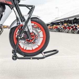 Hodeløftstativ Constands Classic 5 PIN-motorsykkel Front Paddock Stativ svart DI014