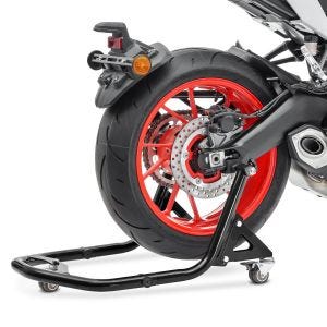 Montageständer hinten für Benelli TRK 502 / X Rangierhilfe Constands XB2 L schwarz_1