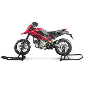 Einarm Montageständer Set passend für Ducati Hypermotard 796 10-12 Motorradständer hinten vorne Constands CLB-DPLS