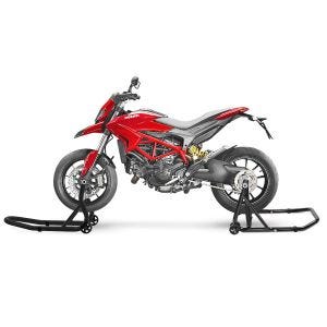 Einarm Montageständer Set passend für Ducati Hypermotard 821 13-15 Motorradständer hinten vorne Constands CLB-DPLS