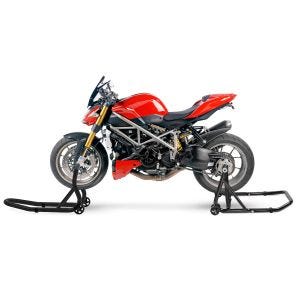 Einarm Montageständer Set passend für Ducati Streetfighter 848 11-15 Motorradständer hinten vorne Constands CLB-DPLS