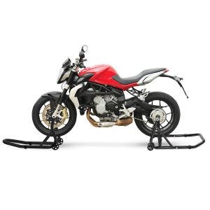 Einarm Montageständer Set passend für MV Agusta Brutale 675 12-18 Motorradständer hinten vorne Constands CLB-DPLS