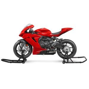 Einarm Montageständer Set passend für MV Agusta F3 800 / RR / Rosso 13-24 Motorradständer hinten vorne Constands CLB-DPLS