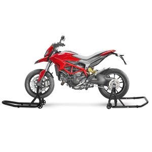Einarm Montageständer Set passend für Ducati Hypermotard 939 16-18 Motorradständer hinten vorne Constands CLB-DPLS