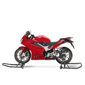 Einarm Montageständer Set passend für Honda VFR 800 / V-Tec 98-20 Motorradständer hinten vorne Constands CLBM-DPLS-NW