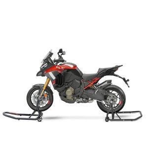 Einarm Montageständer Set passend für Ducati Multistrada V4 Pikes Peak Motorradständer hinten vorne Constands CLBM-DPLS-NW