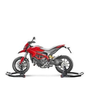 Einarm Montageständer Set passend für Ducati Hypermotard 821 13-15 Motorradständer hinten vorne Constands SB1-DPLS-NW