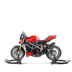 Einarm Montageständer Set passend für Ducati Streetfighter 848 11-15 Motorradständer hinten vorne Constands SB1-DPLS-NW