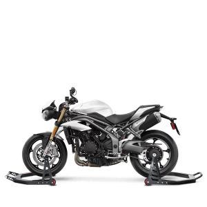 Einarm Montageständer Set passend für Triumph Speed Triple/ S 97-20 Motorradständer hinten vorne Constands SB1-DPLS-NW