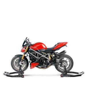 Einarm Montageständer Set passend für Ducati Streetfighter/ S 09-13 Motorradständer hinten vorne Constands SB1-DPLS-NW