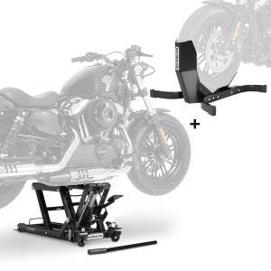 Hebebühne Hydraulisch + Wippe für Triumph Rocket 3 R / GT Constands Midlift L schwarz_0