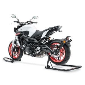 Montageständer Set für Kawasaki Vulcan S / Café Constands Motorradständer vorne hinten FB schwarz_1