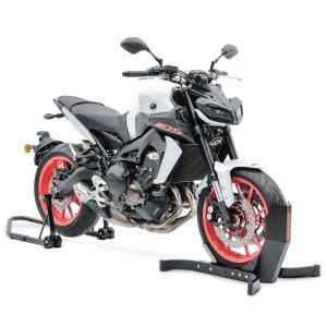 Montageständer Set mit Wippe für Kawasaki Z 900 / RS / Cafe CEB vorne hinten schwarz_1