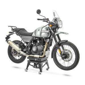 Motorsykkeljekk Enduro ConStands Crosslift XL Motocross saksejekk med ruller i sort DPLB2
