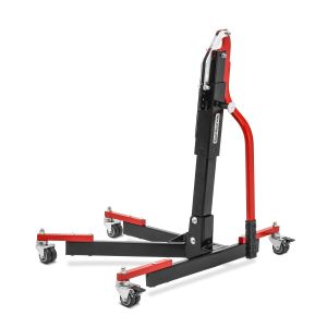 Sentralstativ uten adapterplate rød motorsykkeljack ConStands Power-Evo