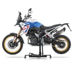 Manøvreringshjelp egnet for BMW F 900 GS/ Adventure 2024 svart - for garasje, sidestativ og hovedstativ, 300 kg