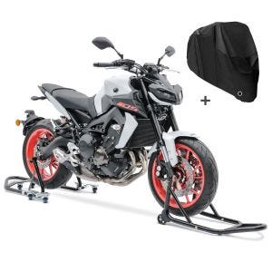 Set SM21 Montageständer vorne und hinten mit Abdeckplane XL für BMW S 1000 RR / XR_1