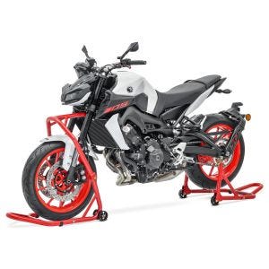 Set Lenkkopfständer und Montageständer hinten für Suzuki GSX-R 1000 / R Constands CL rot_1