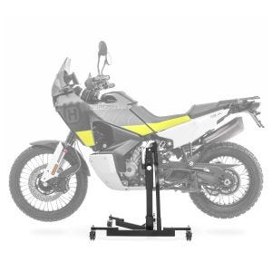 Sentralstativ egnet for Husqvarna Norden 901 21-25 svart motorsykkeljekk ConStands Power-Evo