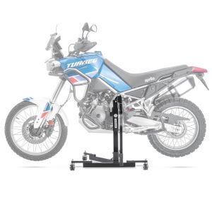 Sentralstativ egnet for Aprilia Tuareg 660 22-25 svart motorsykkeljekk ConStands Power-Evo