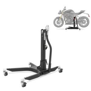 Sentralstativ egnet for Triumph Speed Triple 1200 RS 21-23 svart motorsykkeljekk ConStands Power-Classic DPLP