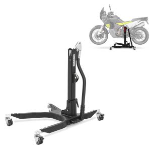 Sentralstativ egnet for Husqvarna Norden 901 21-23 svart motorsykkeljekk ConStands Power-Classic DPLP