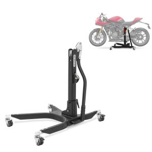 Sentralstativ egnet for Triumph Speed Triple 1200 RR 22-23 svart motorsykkeljekk ConStands Power-Classic DPLP