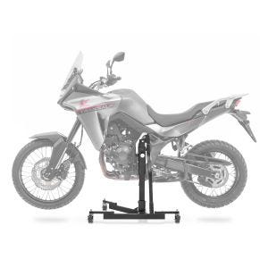 Sentralstativ egnet for Honda Transalp XL 750 23-25 svart motorsykkeljekk ConStands Power-Evo