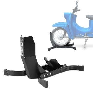 Motorsykkelrocker egnet for Simson Schwalbe KR51 Motorsykkelstativ ConStands Easy-Plus svart
