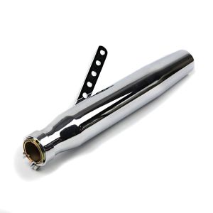 Craftride baklyddemper egnet for Royal Enfield Interceptor 650 Cafe Racer Tapered krom