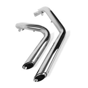 Craftride eksos kortskudd motorsykkel baklyddemper egnet for Harley Davidson Sportster 04-13 i krom