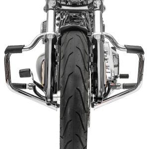 Crash bar Bart egnet for Harley Davidson Fat Boy 114 18-24 krom 32mm Craftride