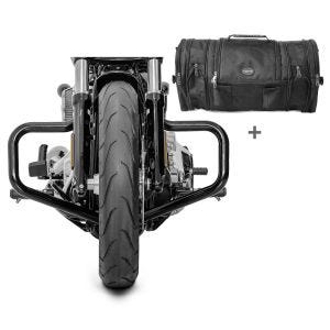 Set Sturzbügel Craftride mit Hecktasche RB1 für Harley Davidson Breakout 114 18-21 schwarz_1