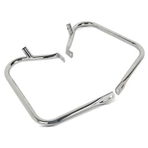 Satteltaschen Schutzbügel CR für Harley Davidson Road King 97-08 chrom_0