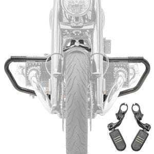Crash bar Moustache Craftride egnet for BMW R 18 / Classic 20-24 MV3 black + crash bar CF11