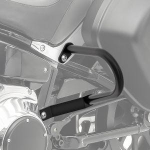 Sadelveske beskyttelsesstang egnet for Harley Davidson Sport Glide 18-24 koffertbeskyttelsesstang Craftride TG7 svart DPLU1